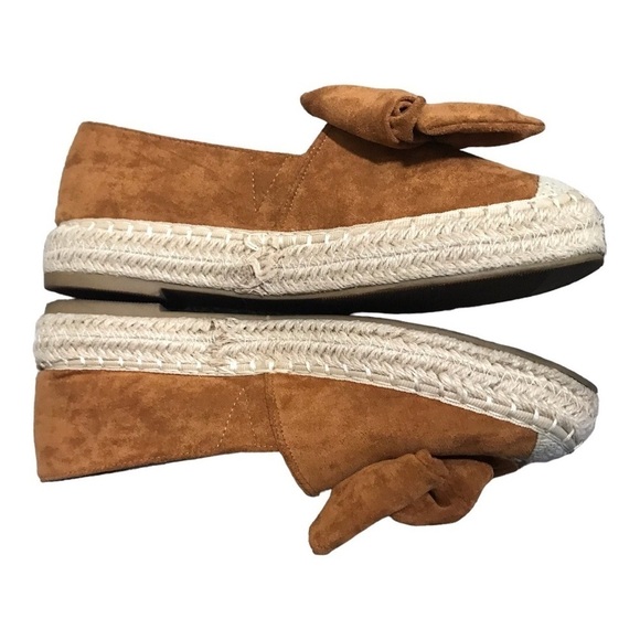 Zap shop brown suede espadrilles size 41/10 - Picture 3 of 4